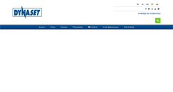 Desktop Screenshot of dynaset.fi